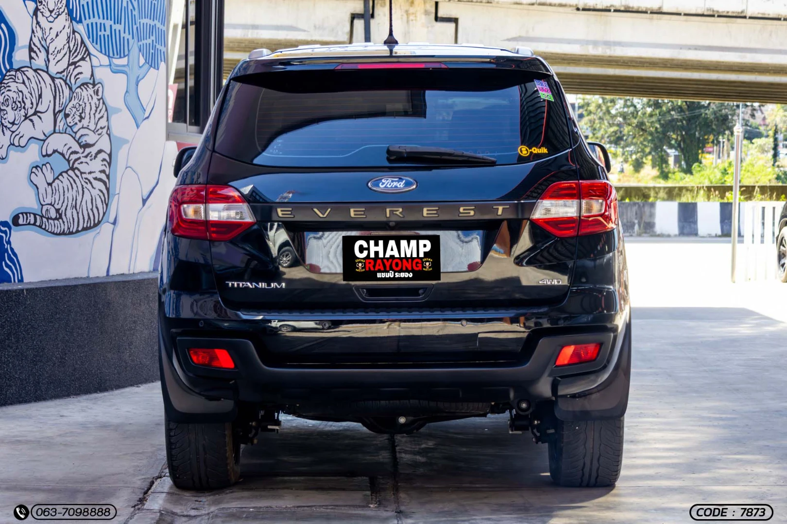 Ford EVEREST 2.0 BI-TURBO TITANIUM+ 4WD (MY18) - ภาพย่อที่ 9