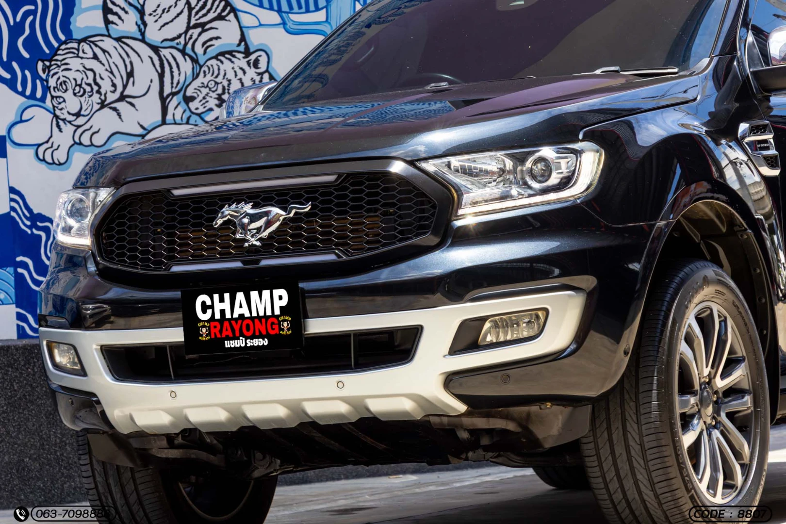 Ford EVEREST 2.0 BI-TURBO TITANIUM+ 4WD (MY18) - ภาพย่อที่ 3