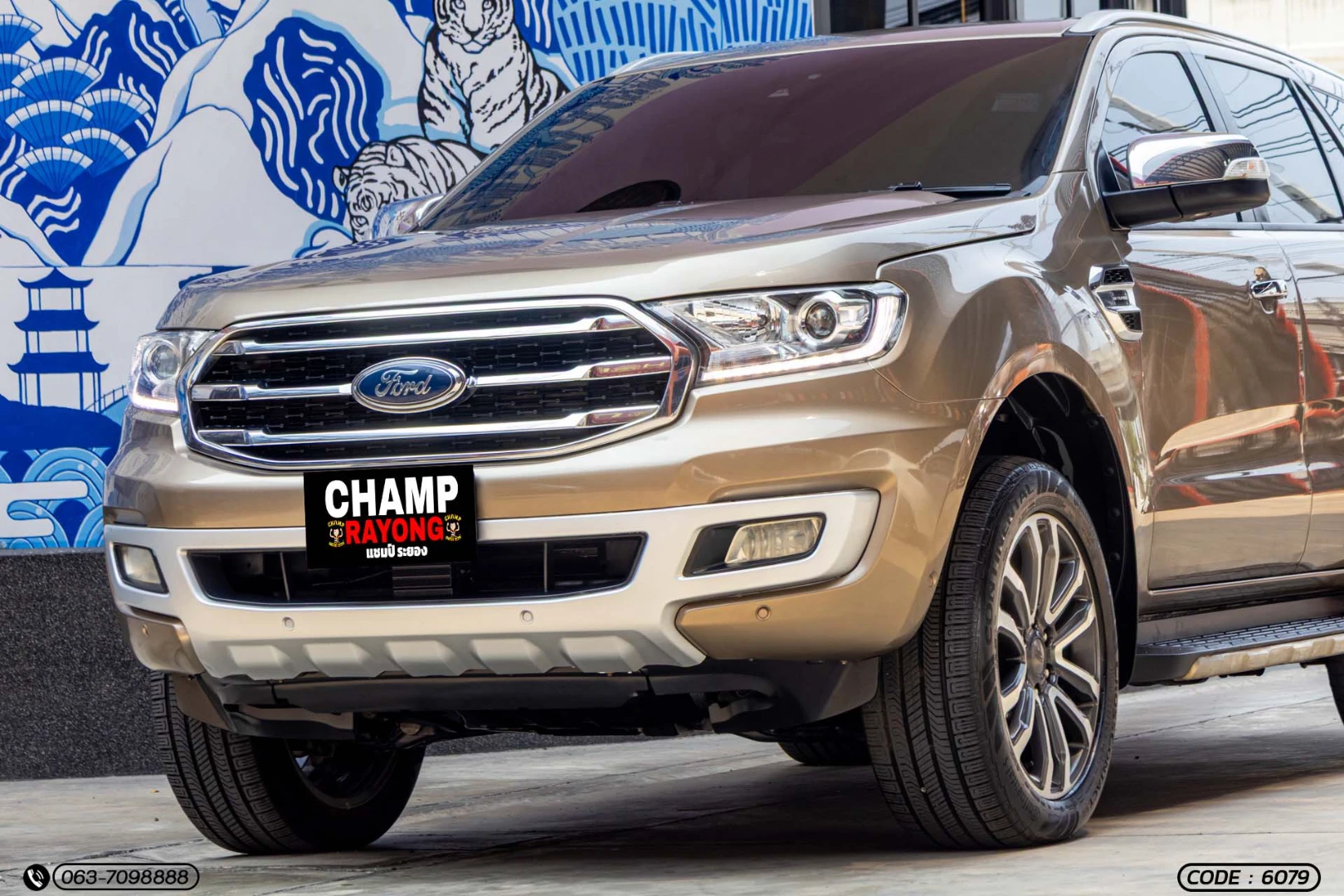 Ford EVEREST 2.0 BI-TURBO TITANIUM+ 4WD (MY18) - ภาพย่อที่ 3
