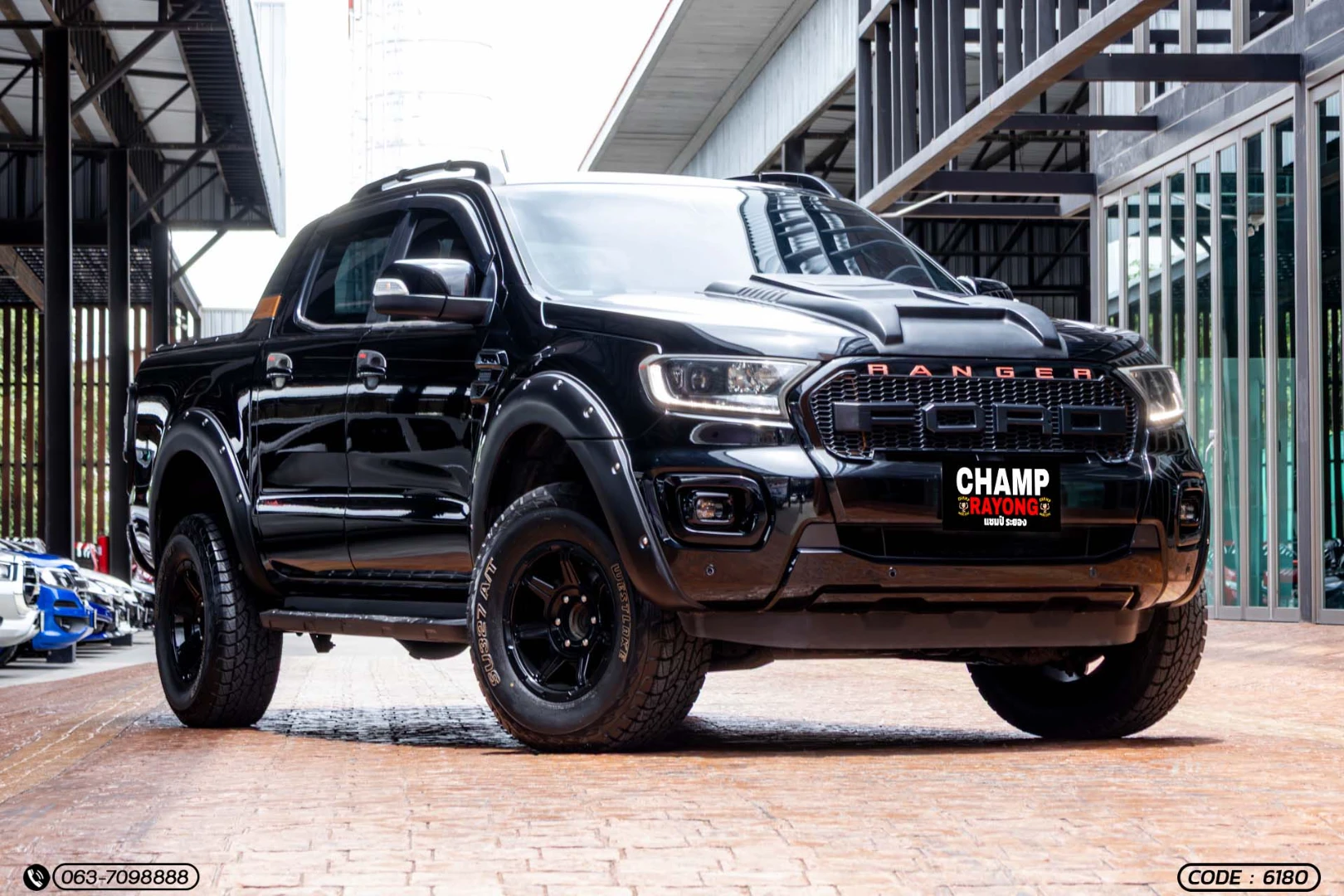 Ford RANGER ALL-NEW DOUBLE CAB 2.0 TURBO HI-RIDER WILDTRAK ROLLER SHUTTER (MY18) (MNC) - ภาพย่อที่ 3