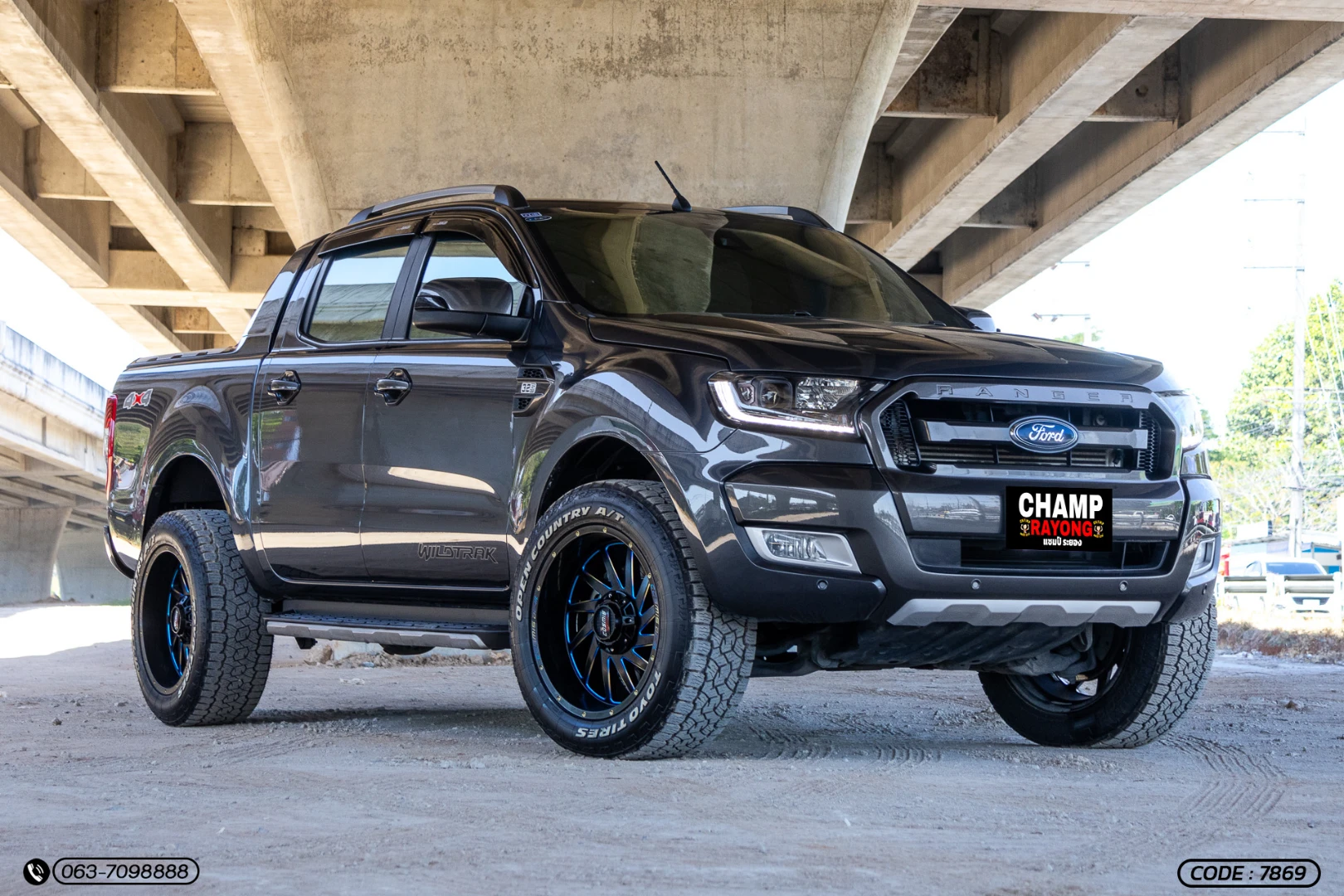 Ford RANGER ALL-NEW DOUBLE CAB 3.2 4WD WILDTRAK (MNC) - ภาพย่อที่ 3