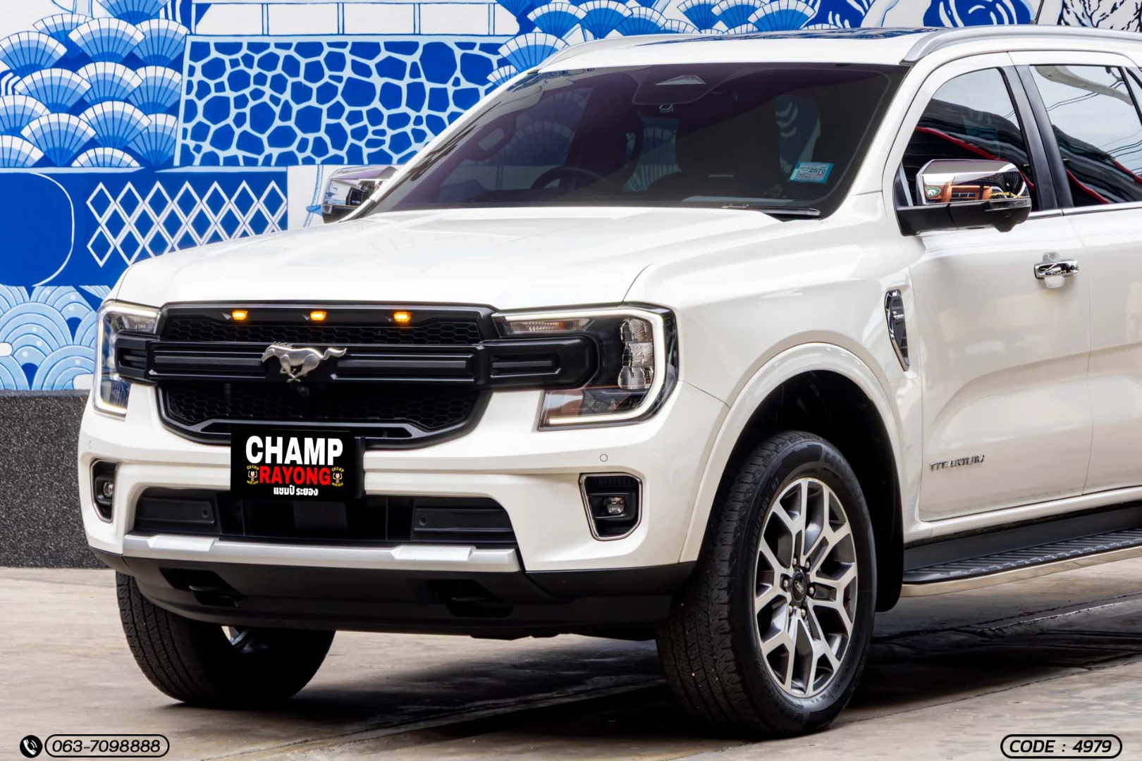 Ford EVEREST 2.0 BI-TURBO TITANIUM+ (MY22) - ภาพย่อที่ 3