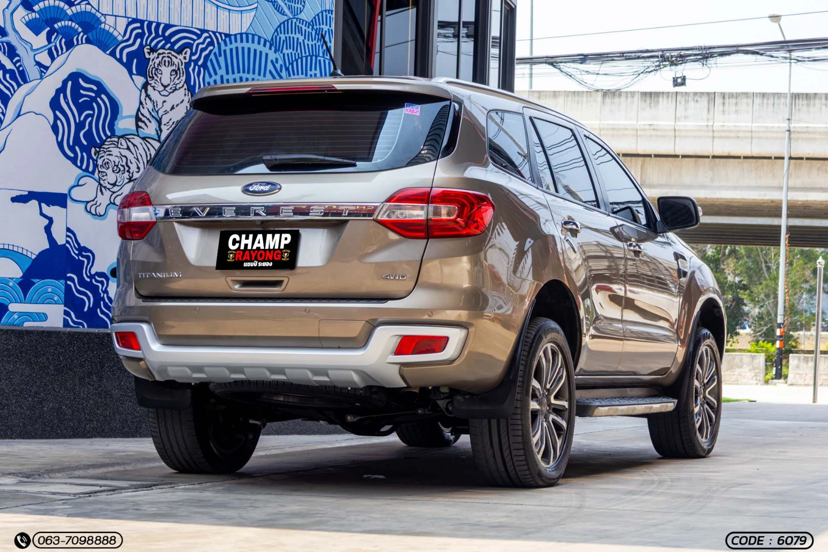 Ford EVEREST 2.0 BI-TURBO TITANIUM+ 4WD (MY18) - ภาพย่อที่ 5