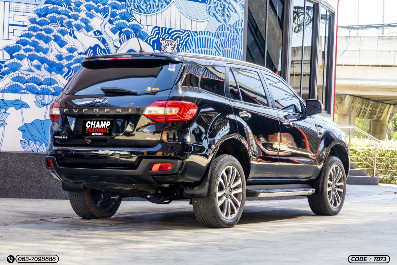 Ford EVEREST 2.0 BI-TURBO TITANIUM+ 4WD (MY18) - ภาพย่อที่ 8