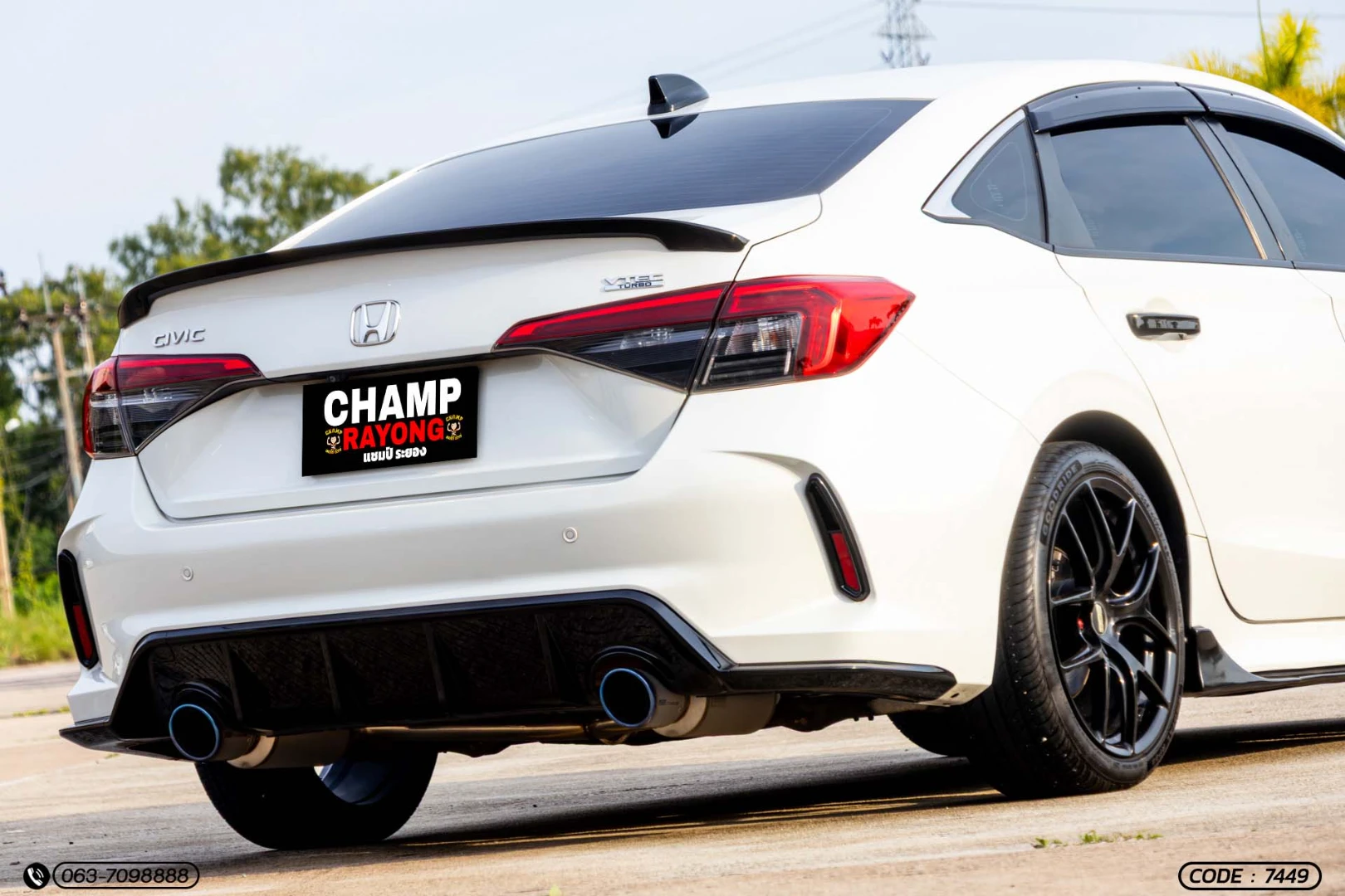 Honda CIVIC FE 1.5 TURBO EL+ (MY21) - ภาพย่อที่ 12