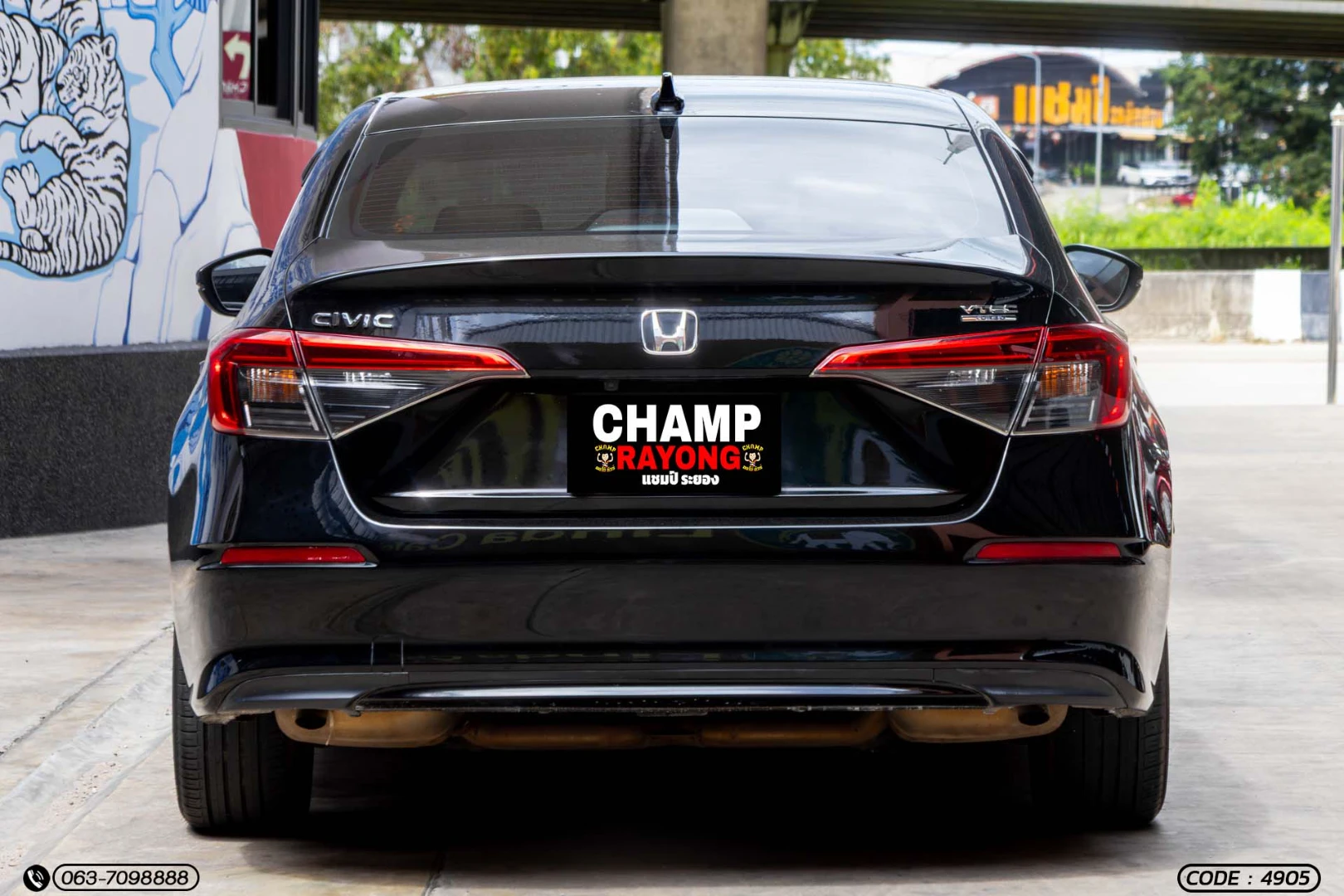 Honda CIVIC FE 1.5 TURBO EL (MY21) - ภาพย่อที่ 8