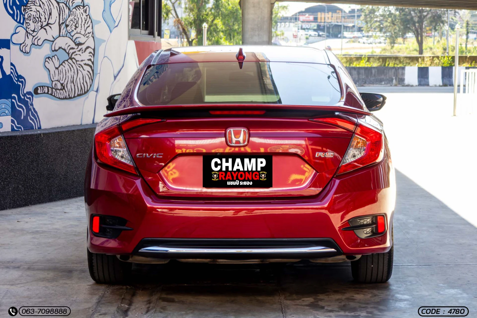 Honda CIVIC 1.5 TURBO RS (MY18) - ภาพย่อที่ 8