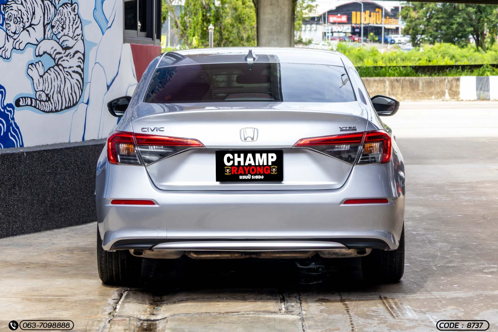 Honda CIVIC FE 1.5 TURBO EL (MY21) - ภาพย่อที่ 8
