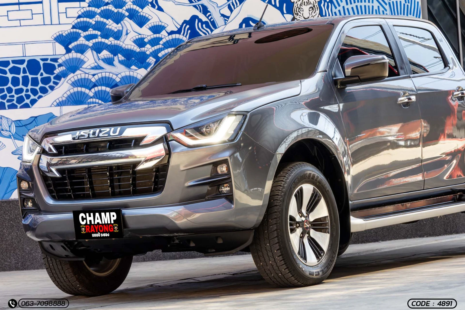 Isuzu D-MAX ALL NEW BLUE POWER CAB-4 HI-LANDER 1.9 DDI ZP (MY21) - ภาพย่อที่ 3