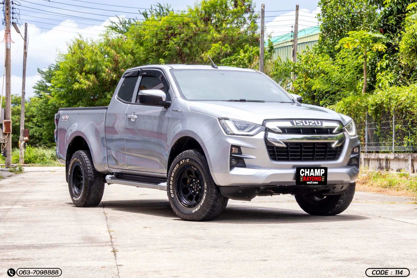 Isuzu D-MAX ALL NEW BLUE POWER SPACECAB V-CROSS 3.0 DDI Z 4WD (MY19) - ภาพย่อที่ 3