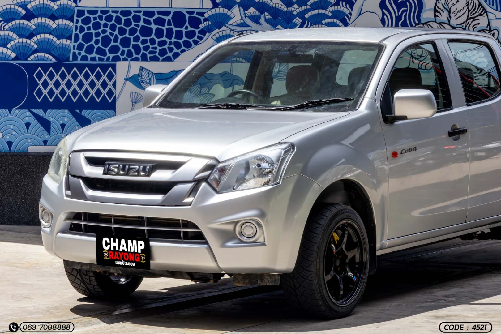 Isuzu D-MAX ALL NEW BLUE POWER CAB-4 1.9 DDI S - ภาพย่อที่ 3
