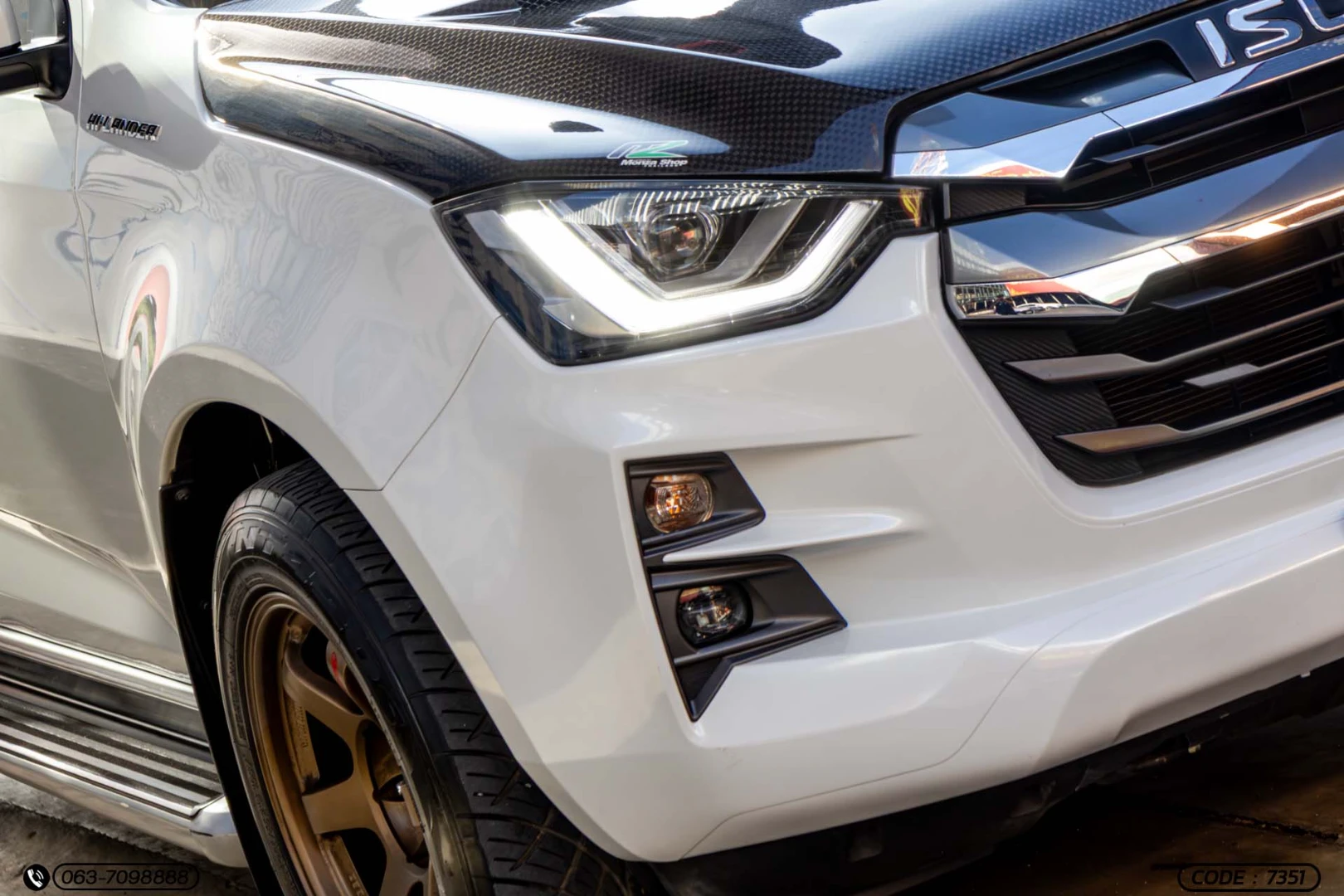 Isuzu D-MAX ALL NEW BLUE POWER CAB-4 HI-LANDER 1.9 DDI ZP (MY22) - ภาพย่อที่ 4