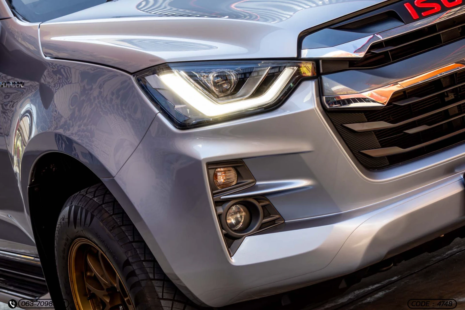 Isuzu D-MAX ALL NEW BLUE POWER SPACECAB 1.9 DDI L DA (MY22) - ภาพย่อที่ 4