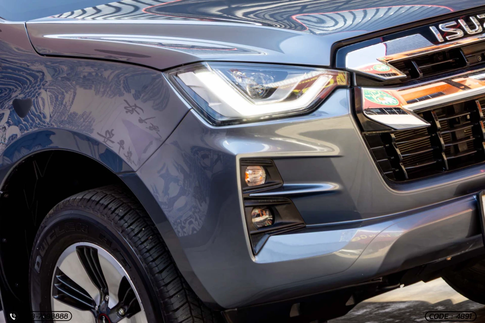 Isuzu D-MAX ALL NEW BLUE POWER CAB-4 HI-LANDER 1.9 DDI ZP (MY21) - ภาพย่อที่ 4