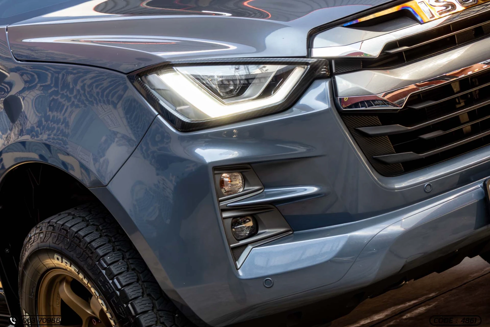 Isuzu D-MAX ALL NEW BLUE POWER CAB-4 HI-LANDER 3.0 DDI M (MY21) - ภาพย่อที่ 4