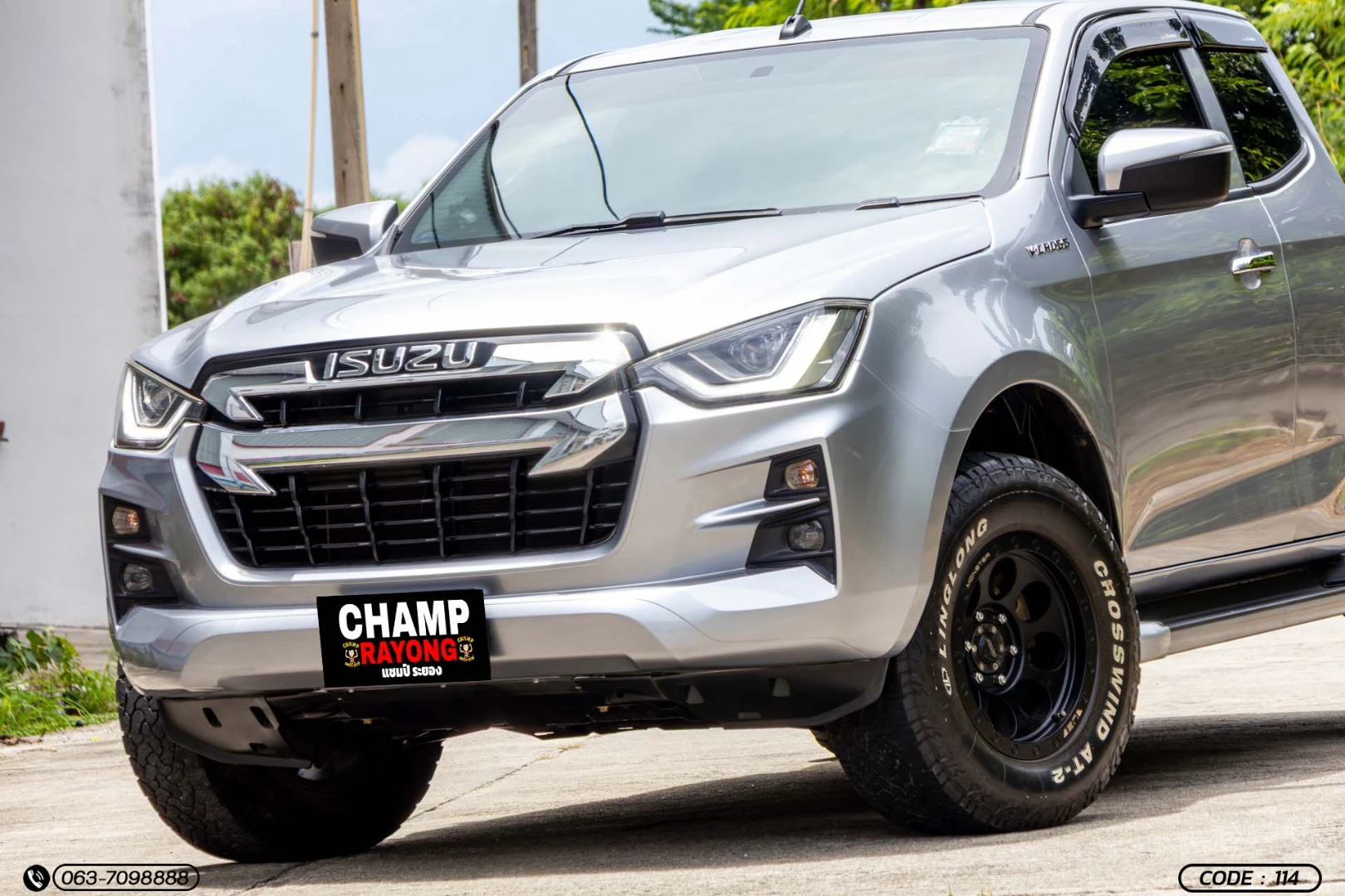 Isuzu D-MAX ALL NEW BLUE POWER SPACECAB V-CROSS 3.0 DDI Z 4WD (MY19) - ภาพย่อที่ 4