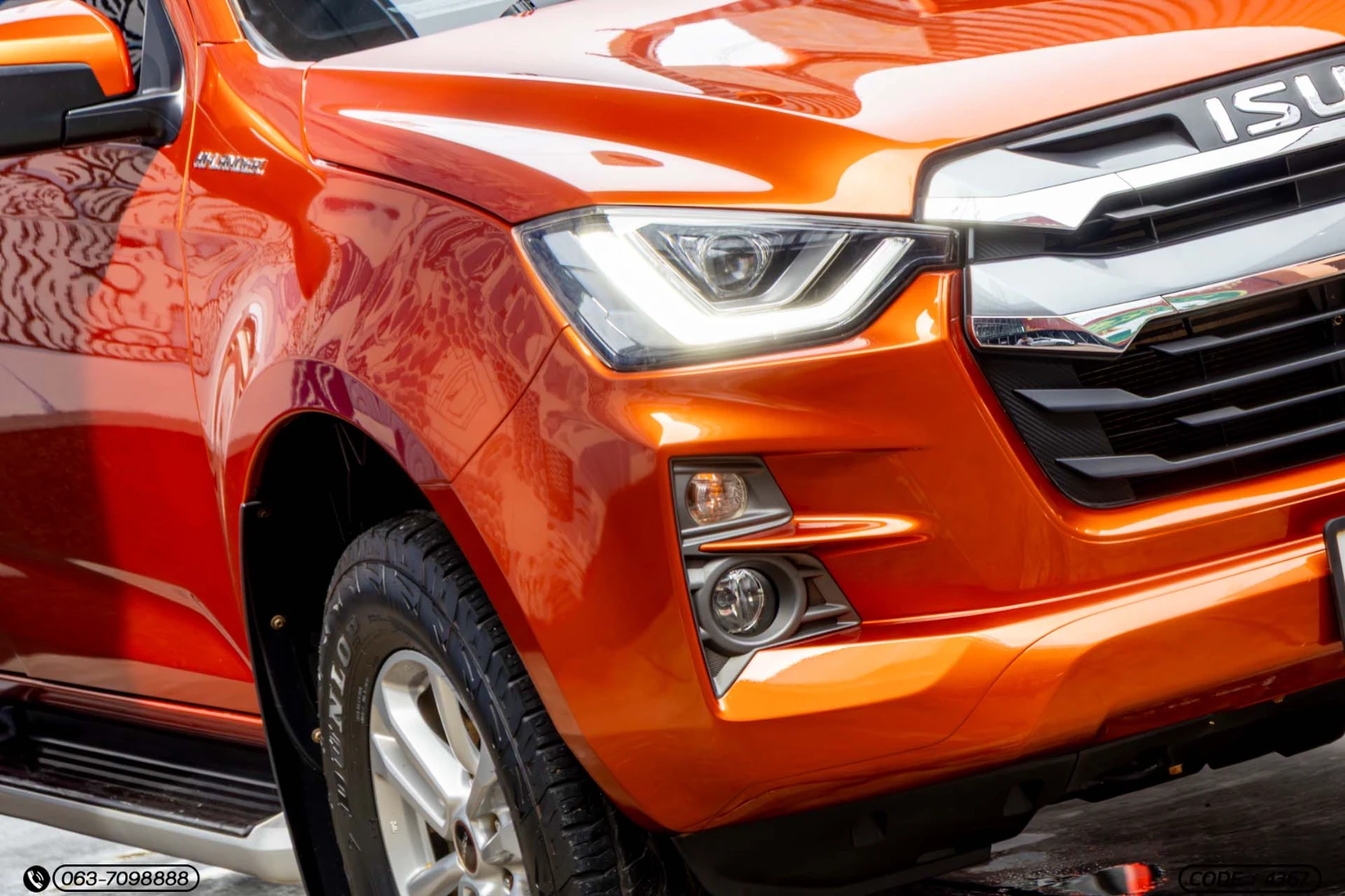 Isuzu D-MAX ALL NEW BLUE POWER SPACECAB HI-LANDER 1.9 DDI L DA (MY22) - ภาพย่อที่ 4