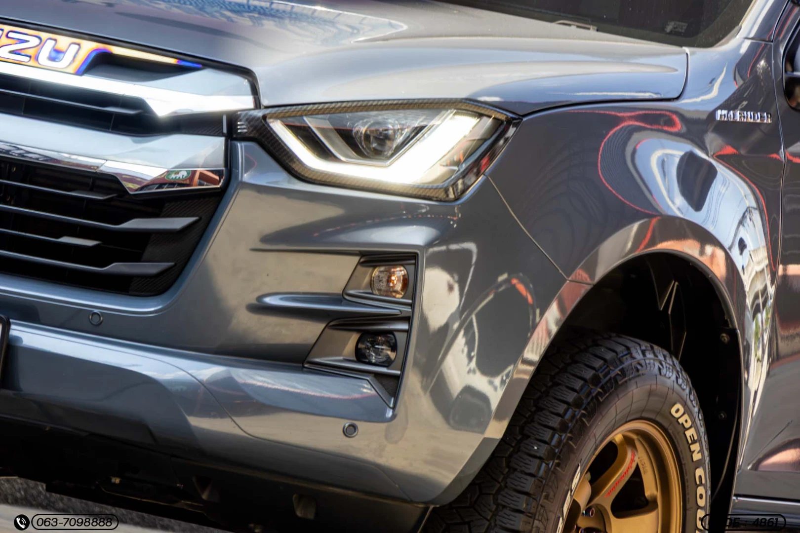 Isuzu D-MAX ALL NEW BLUE POWER CAB-4 HI-LANDER 3.0 DDI M (MY21) - ภาพย่อที่ 5