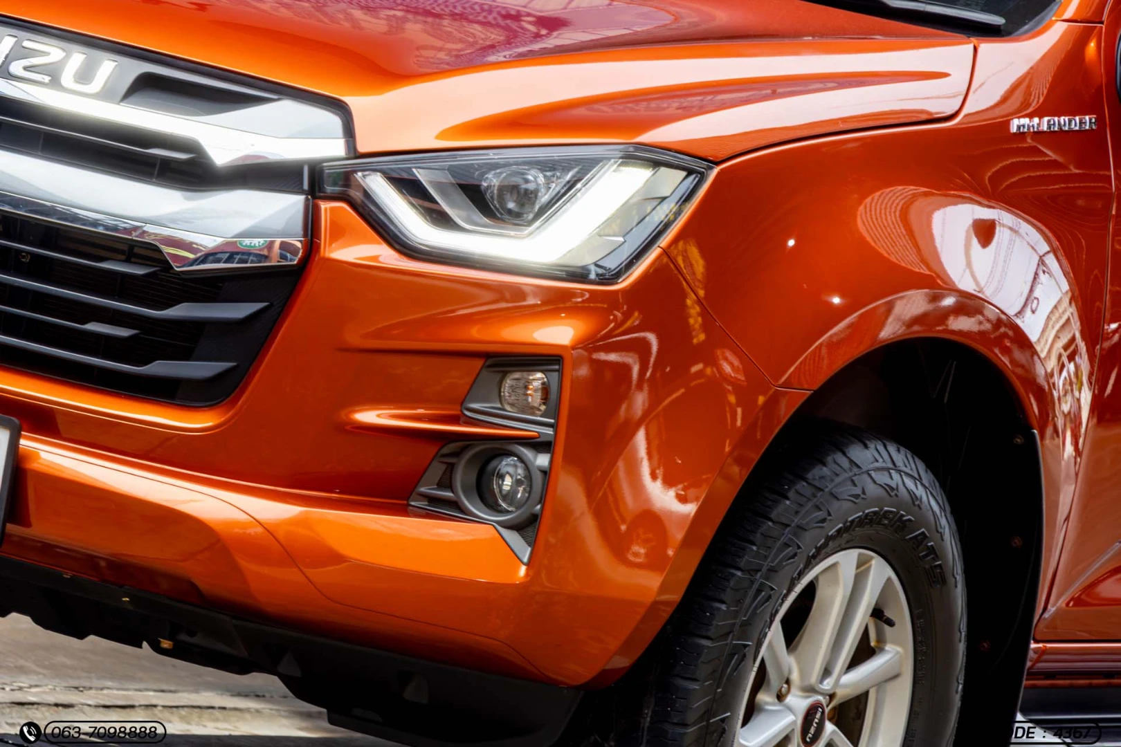 Isuzu D-MAX ALL NEW BLUE POWER SPACECAB HI-LANDER 1.9 DDI L DA (MY22) - ภาพย่อที่ 5