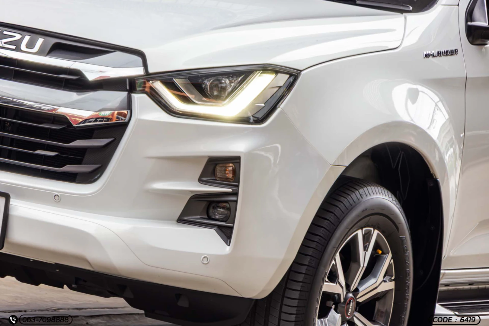 Isuzu D-MAX ALL NEW BLUE POWER CAB-4 HI-LANDER 3.0 DDI M (MY22) - ภาพย่อที่ 5