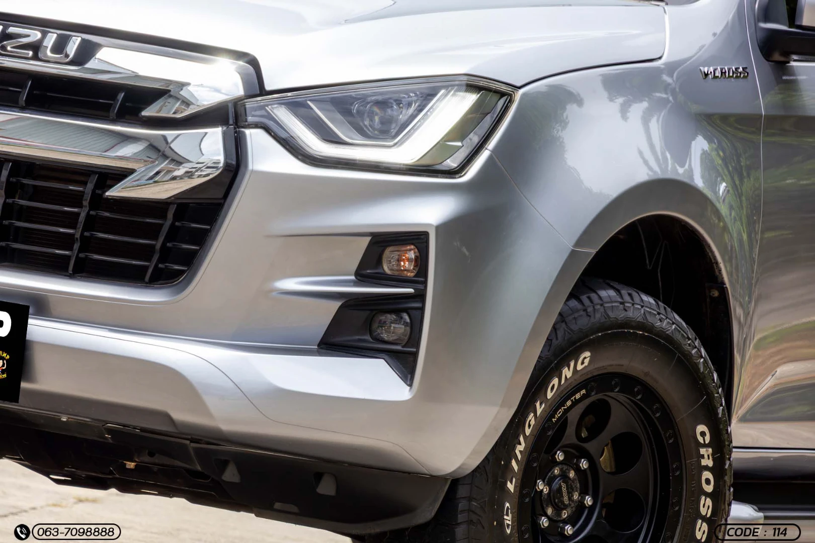 Isuzu D-MAX ALL NEW BLUE POWER SPACECAB V-CROSS 3.0 DDI Z 4WD (MY19) - ภาพย่อที่ 6