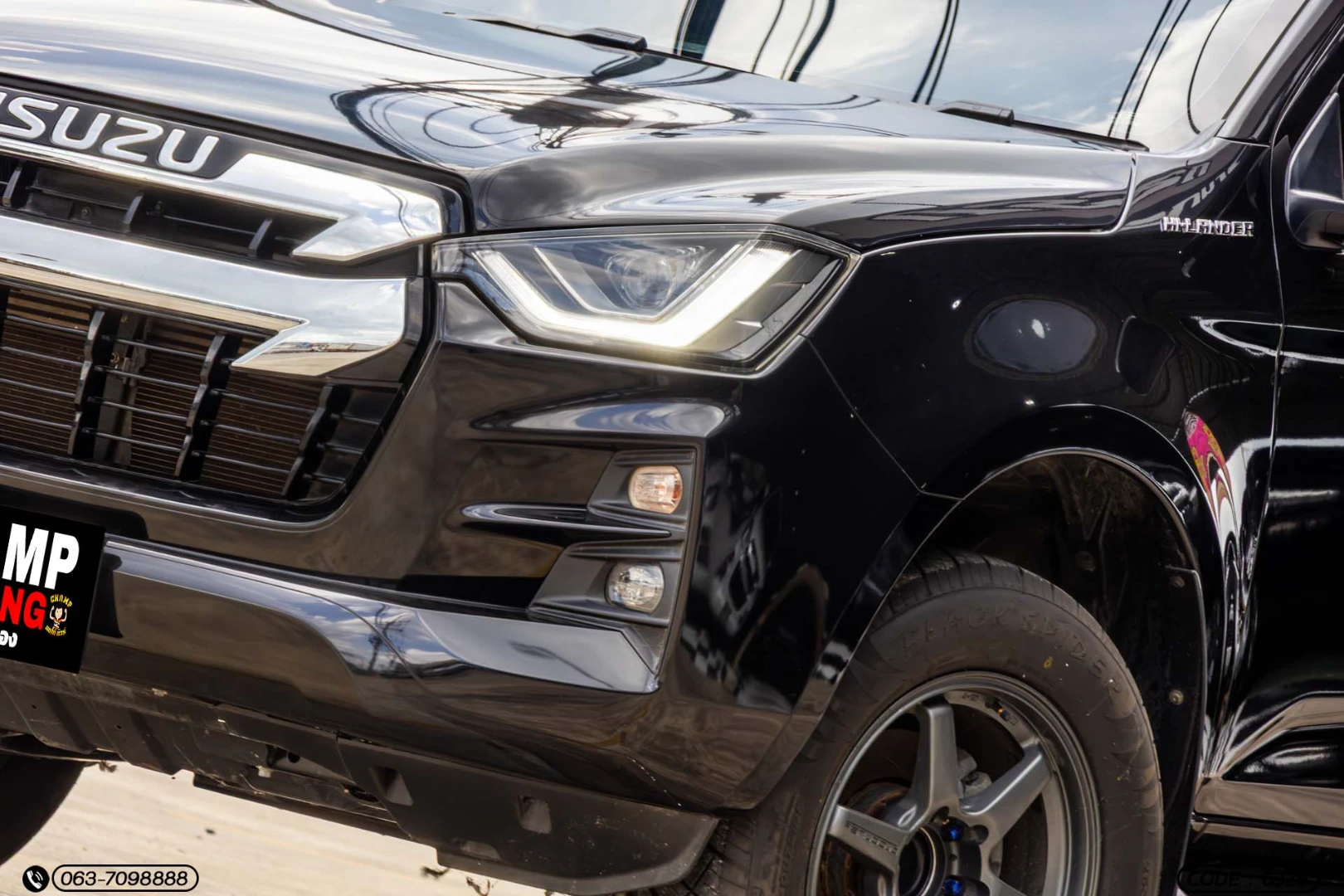 Isuzu D-MAX ALL NEW BLUE POWER SPACECAB HI-LANDER 1.9 DDI Z (MY21) - ภาพย่อที่ 6