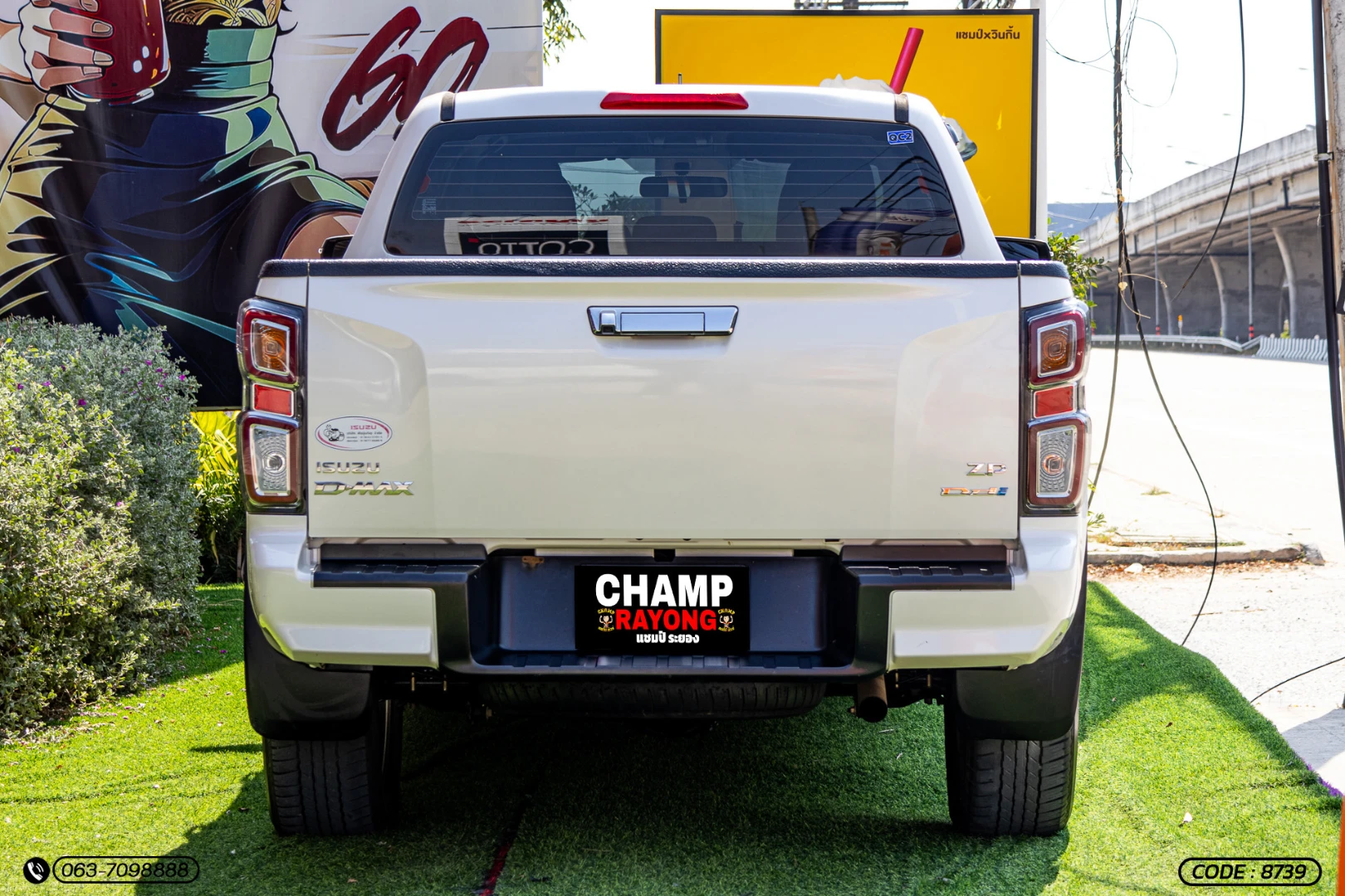 Isuzu D-MAX ALL NEW BLUE POWER CAB-4 HI-LANDER 1.9 DDI ZP (MY19) - ภาพย่อที่ 8