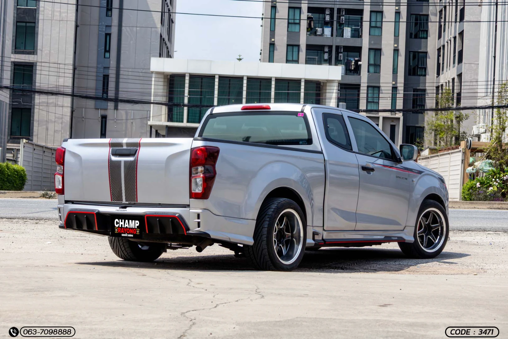 Isuzu D-MAX ALL NEW BLUE POWER SPACECAB 3.0 DDI S (MY19) - ภาพย่อที่ 8