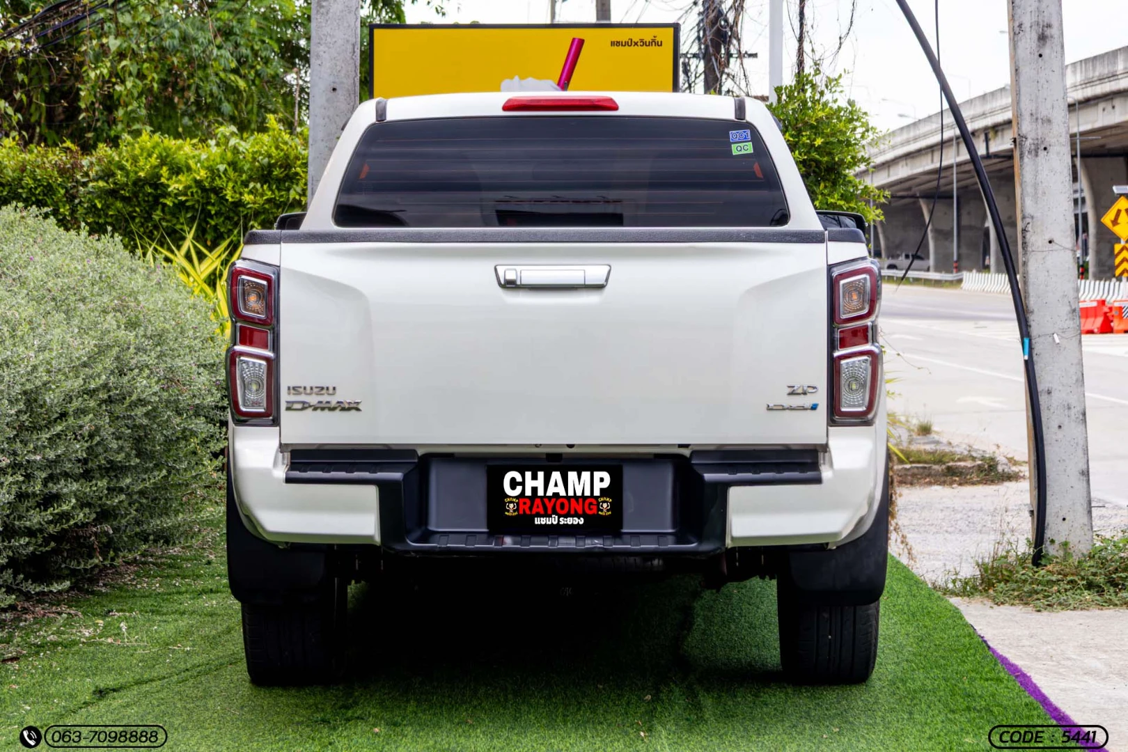 Isuzu D-MAX ALL NEW BLUE POWER CAB-4 HI-LANDER 1.9 DDI ZP (MY21) - ภาพย่อที่ 8