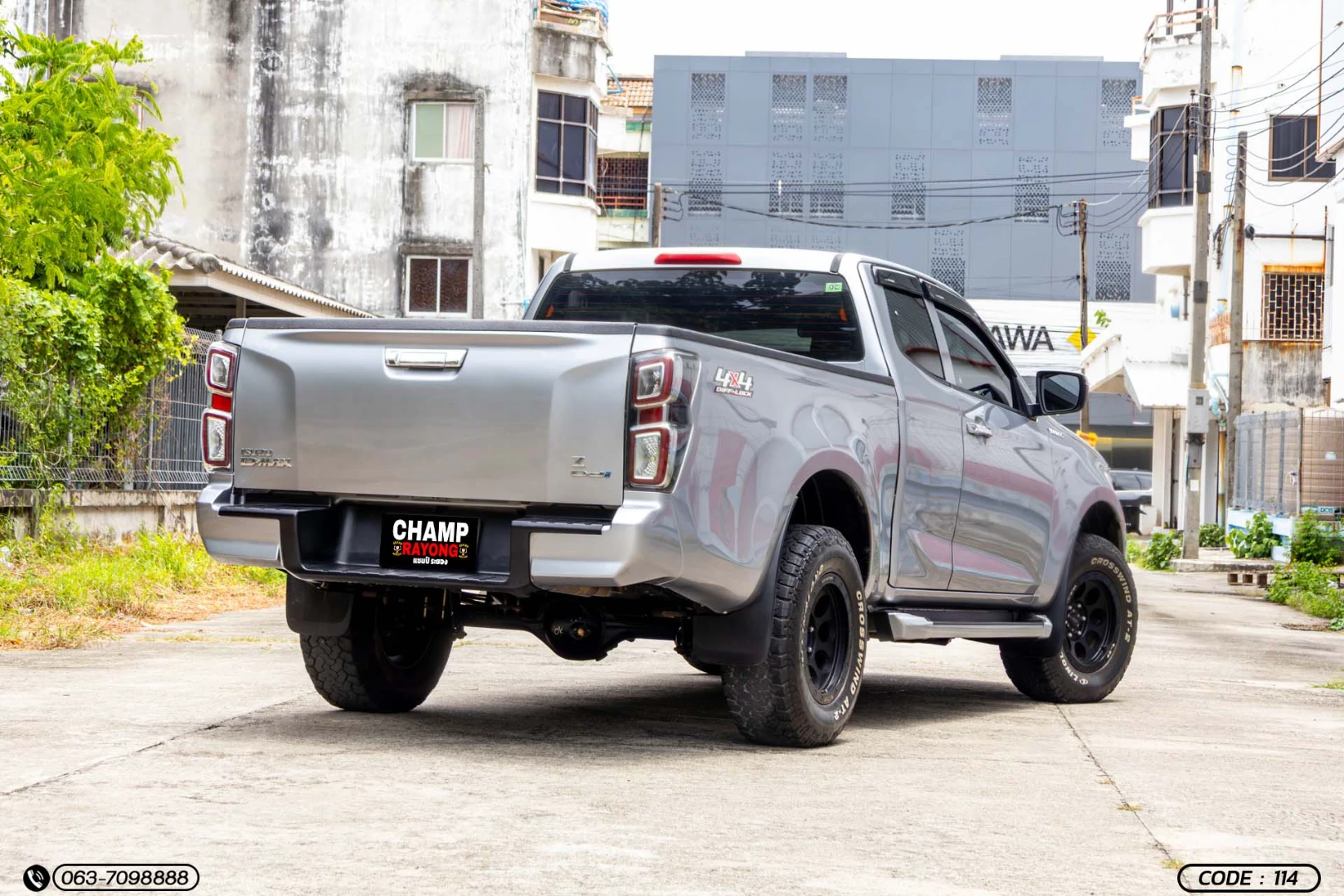 Isuzu D-MAX ALL NEW BLUE POWER SPACECAB V-CROSS 3.0 DDI Z 4WD (MY19) - ภาพย่อที่ 8