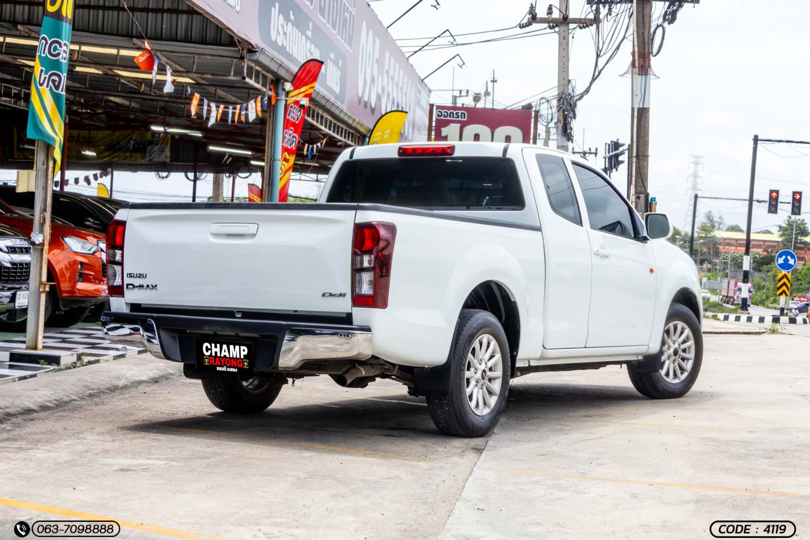 Isuzu D-MAX ALL NEW BLUE POWER SPACECAB 1.9 DDI S (MNC) - ภาพย่อที่ 8