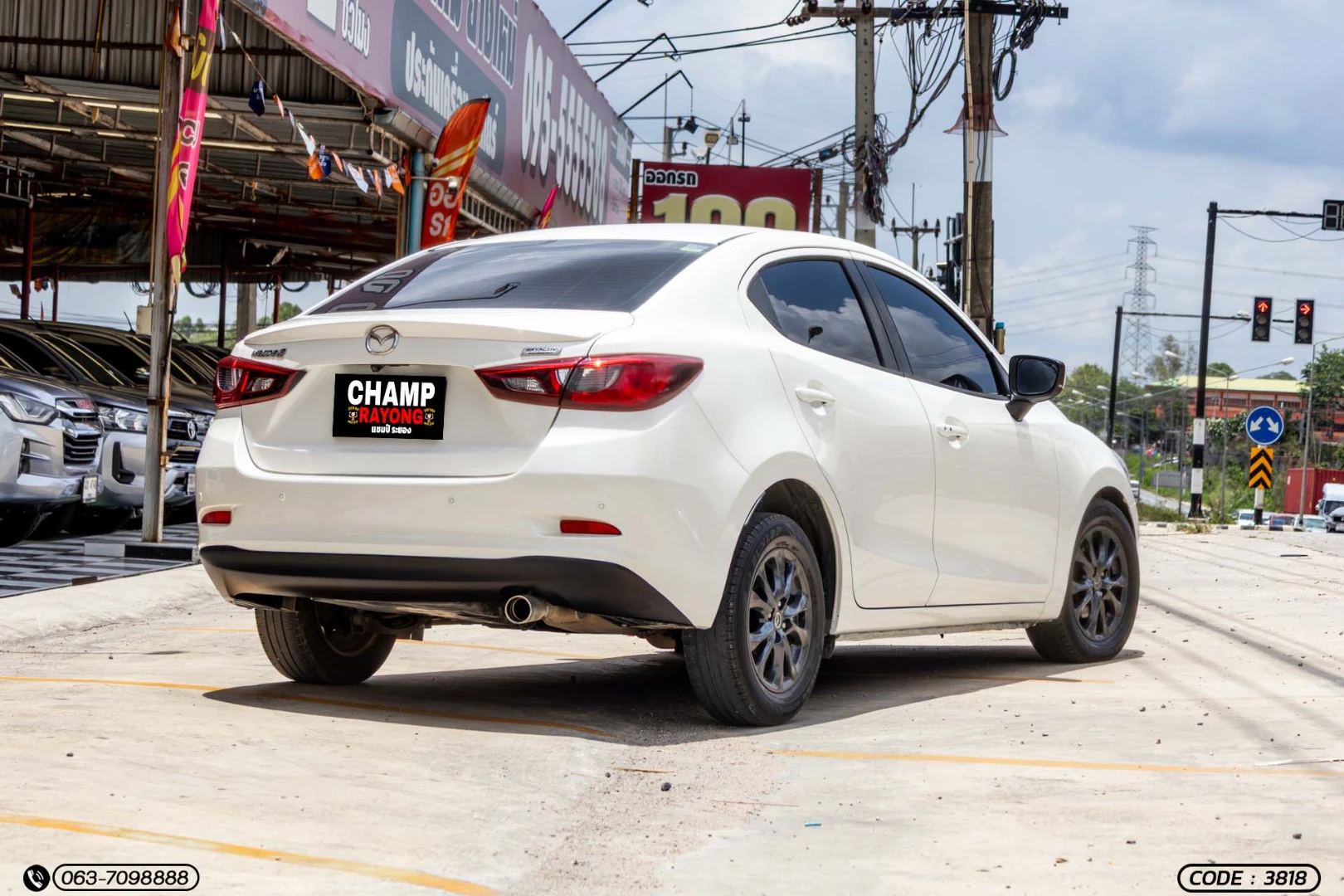 Mazda 2 1.3 SKYACTIV HIGH PLUS (MY17) (MNC) - ภาพย่อที่ 8