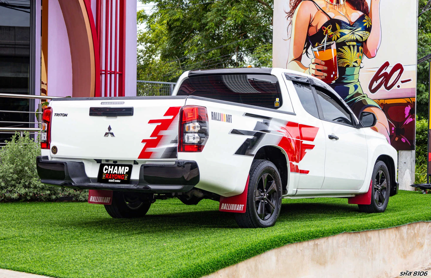 Mitsubishi TRITON ALL NEW MEGA CAB 2.5 GLX RALLIART (MY20) - ภาพย่อที่ 8