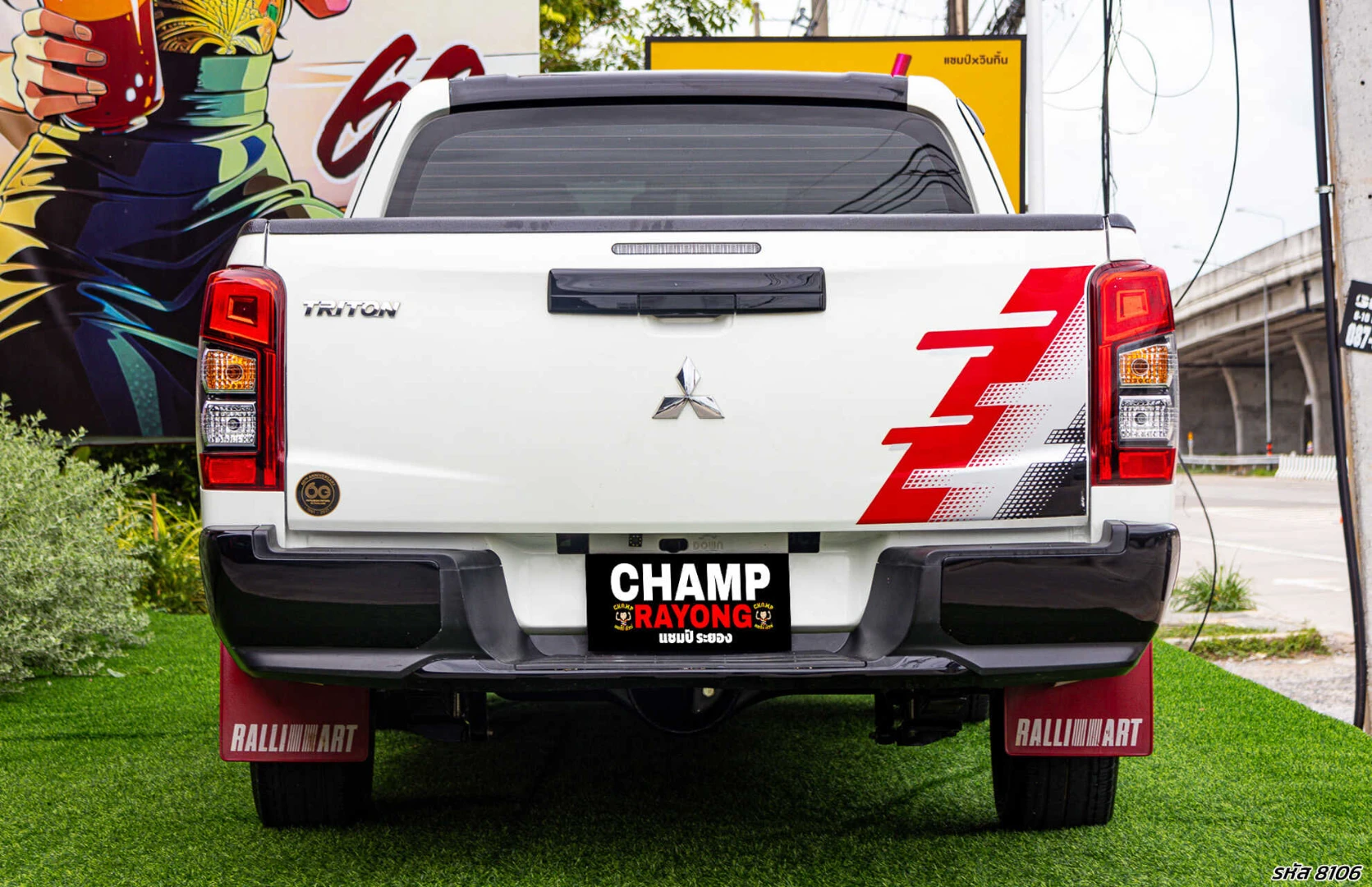 Mitsubishi TRITON ALL NEW MEGA CAB 2.5 GLX RALLIART (MY20) - ภาพย่อที่ 9