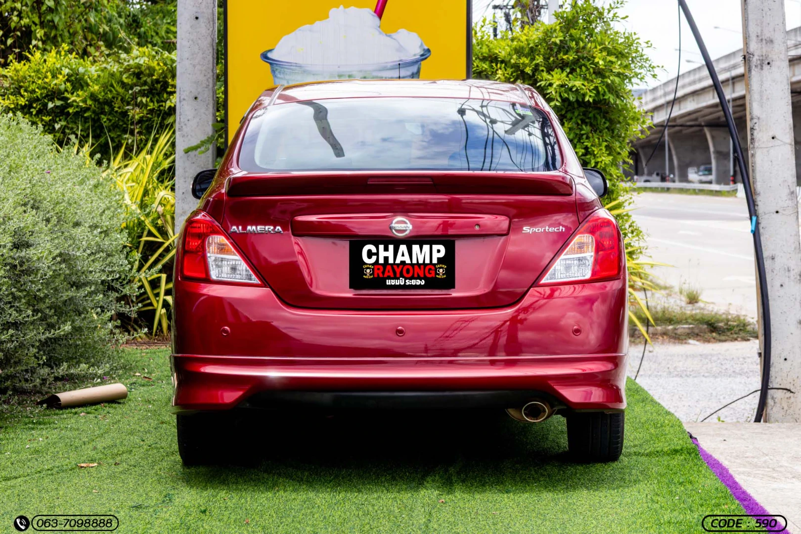 Nissan ALMERA 1.2 E SPORTECH (MY19) - ภาพย่อที่ 8