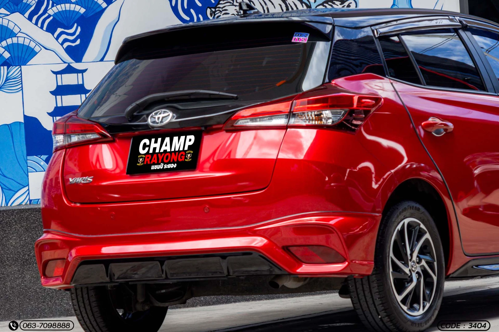 Toyota YARIS 1.2 SPORT PREMIUM (BLACK ROOF) (MY20) - ภาพย่อที่ 9