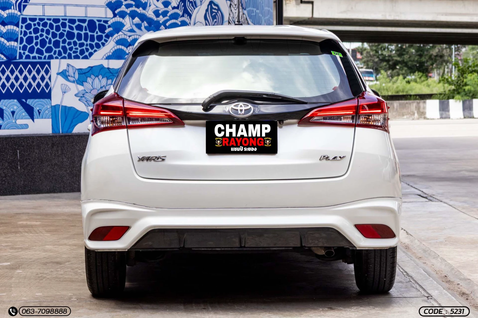 Toyota YARIS 1.2 SPORT PREMIUM PLAY LIMITED EDITION (MY20) - ภาพย่อที่ 8