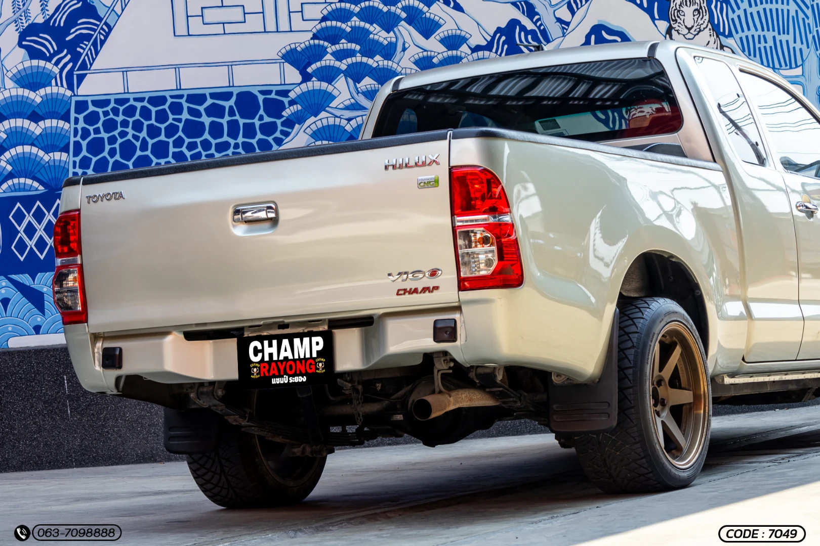 Toyota HILUX VIGO CHAMP SMART CAB 2.7 J (CNG) - ภาพย่อที่ 9