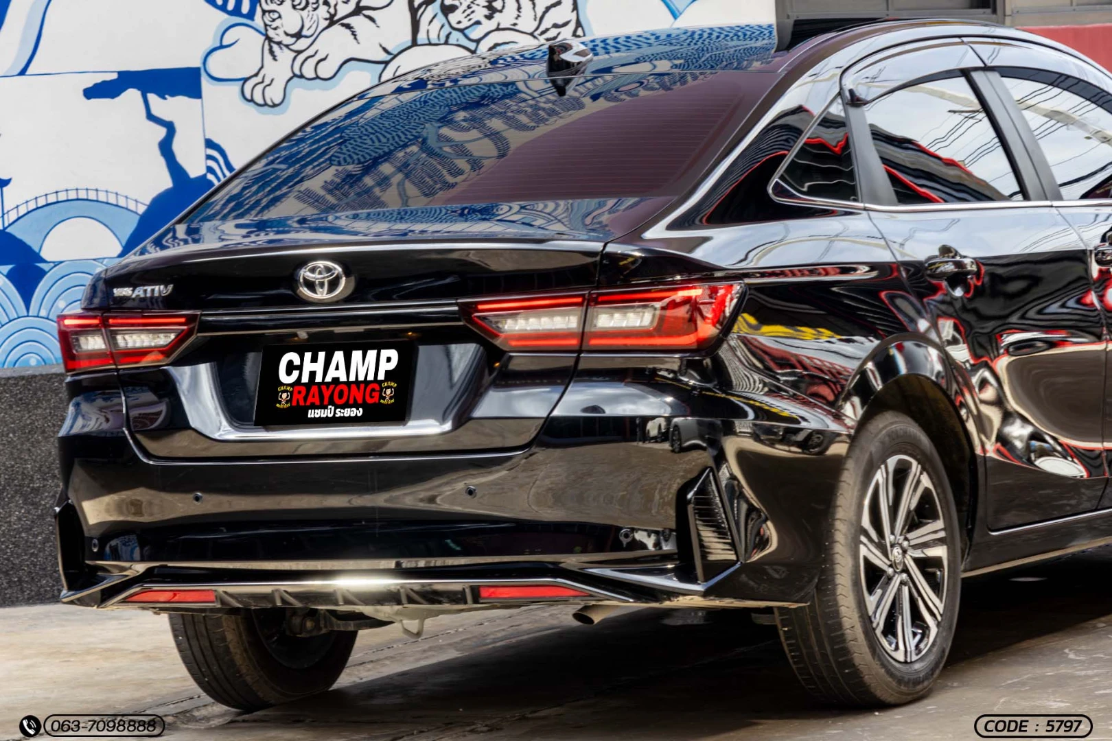 Toyota YARIS ATIV 1.2 PREMIUM (MY22) - ภาพย่อที่ 9