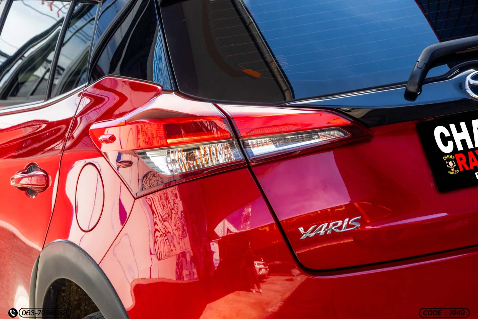 Toyota YARIS 1.2 SPORT PREMIUM X (BLACK ROOF) X-URBAN (MY20) (MNC) - ภาพย่อที่ 10