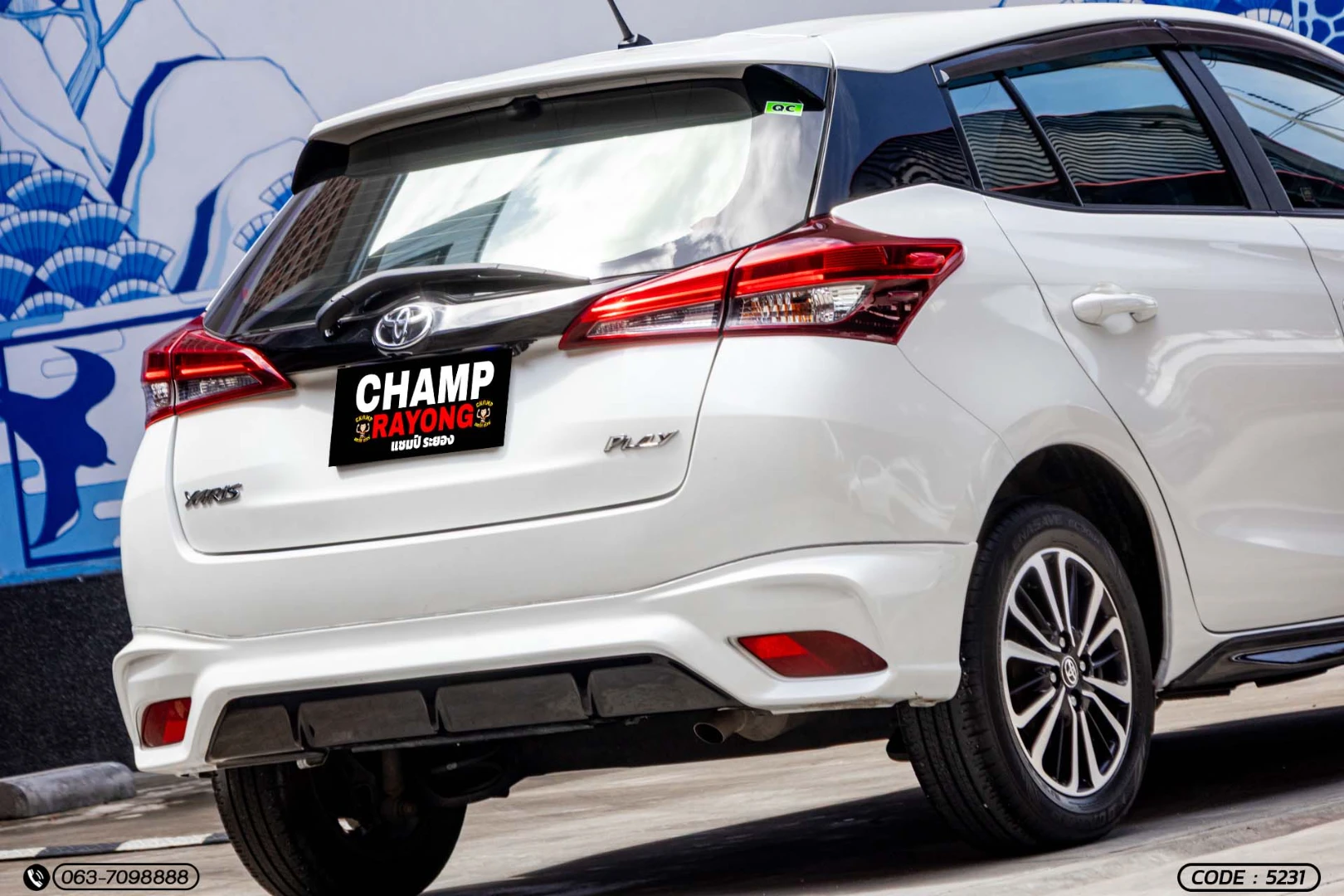 Toyota YARIS 1.2 SPORT PREMIUM PLAY LIMITED EDITION (MY20) - ภาพย่อที่ 9