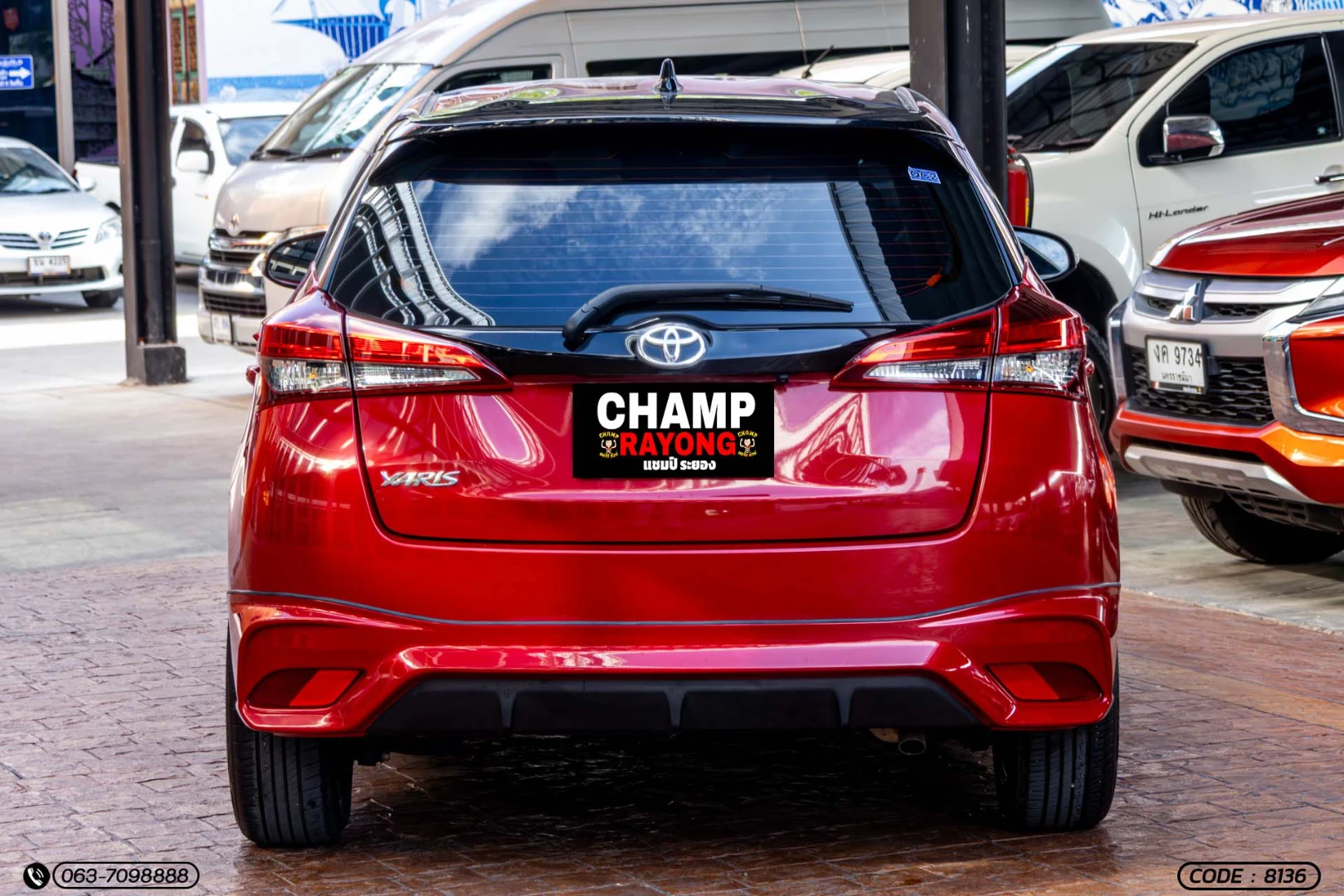 Toyota YARIS 1.2 SPORT PREMIUM (BLACK ROOF) (MY20) - ภาพย่อที่ 10