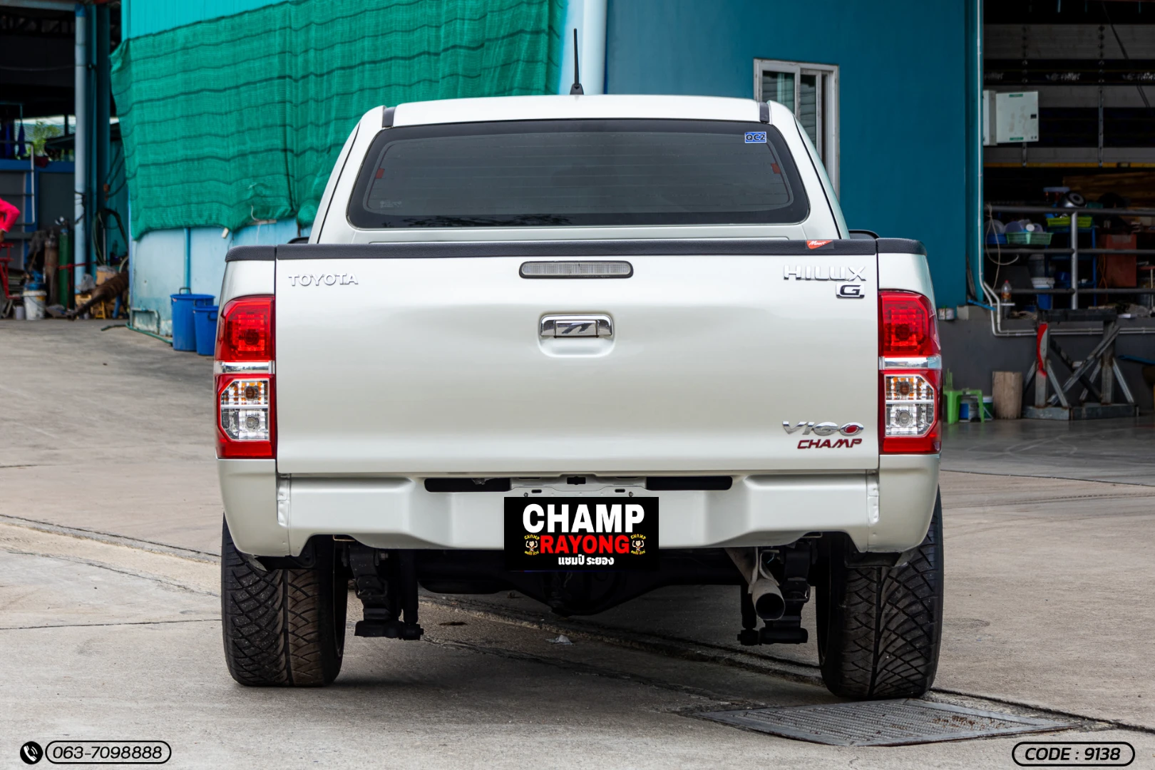 Toyota HILUX VIGO CHAMP SMART CAB 2.5 G - ภาพย่อที่ 10