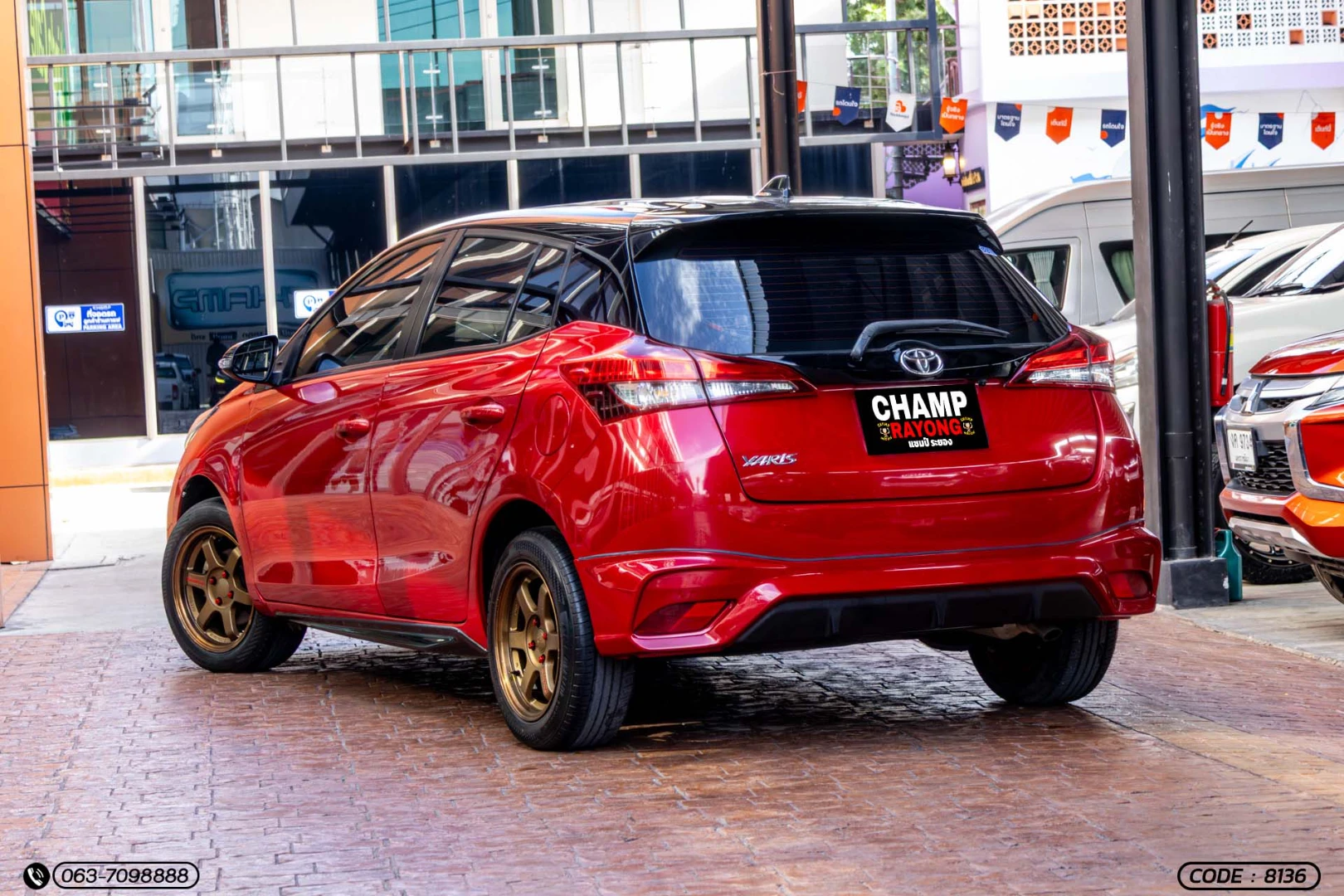 Toyota YARIS 1.2 SPORT PREMIUM (BLACK ROOF) (MY20) - ภาพย่อที่ 11