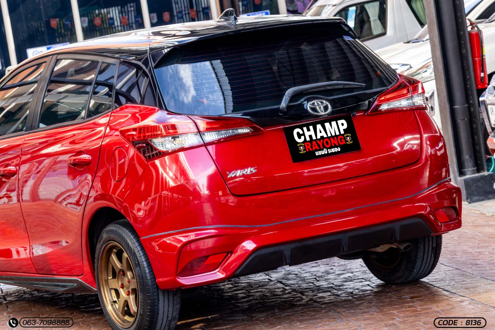 Toyota YARIS 1.2 SPORT PREMIUM (BLACK ROOF) (MY20) - ภาพย่อที่ 12