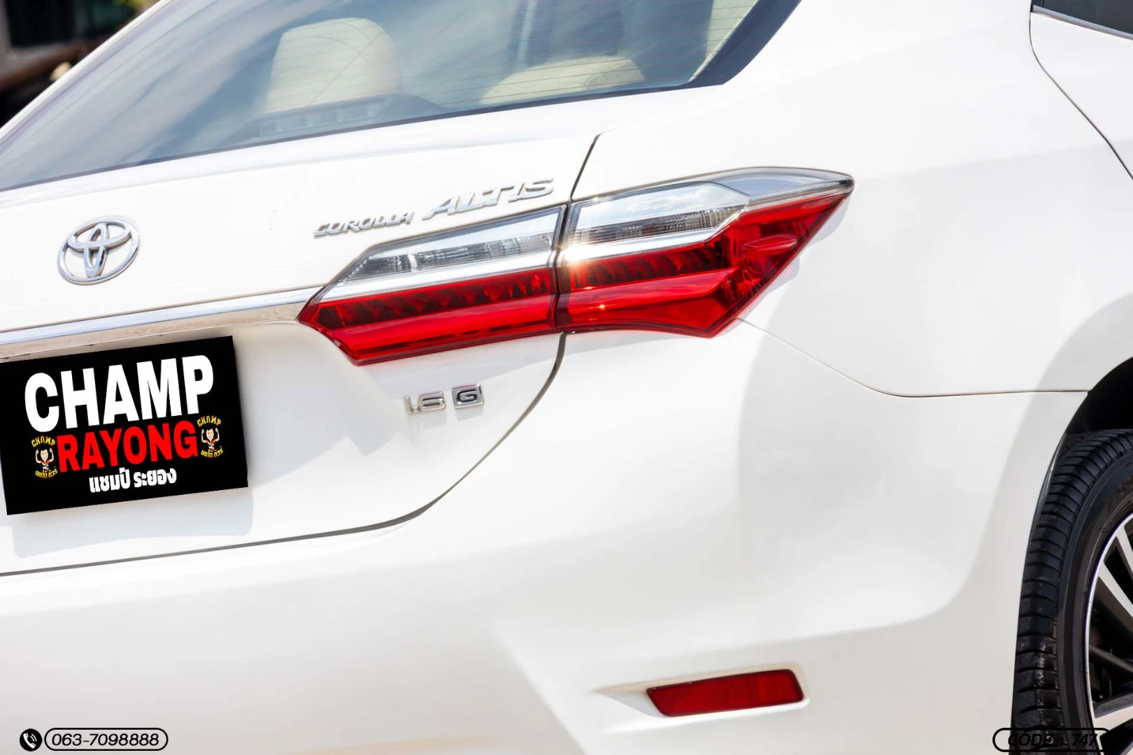 Toyota COROLLA ALTIS 1.6 G (MY16) - ภาพย่อที่ 13