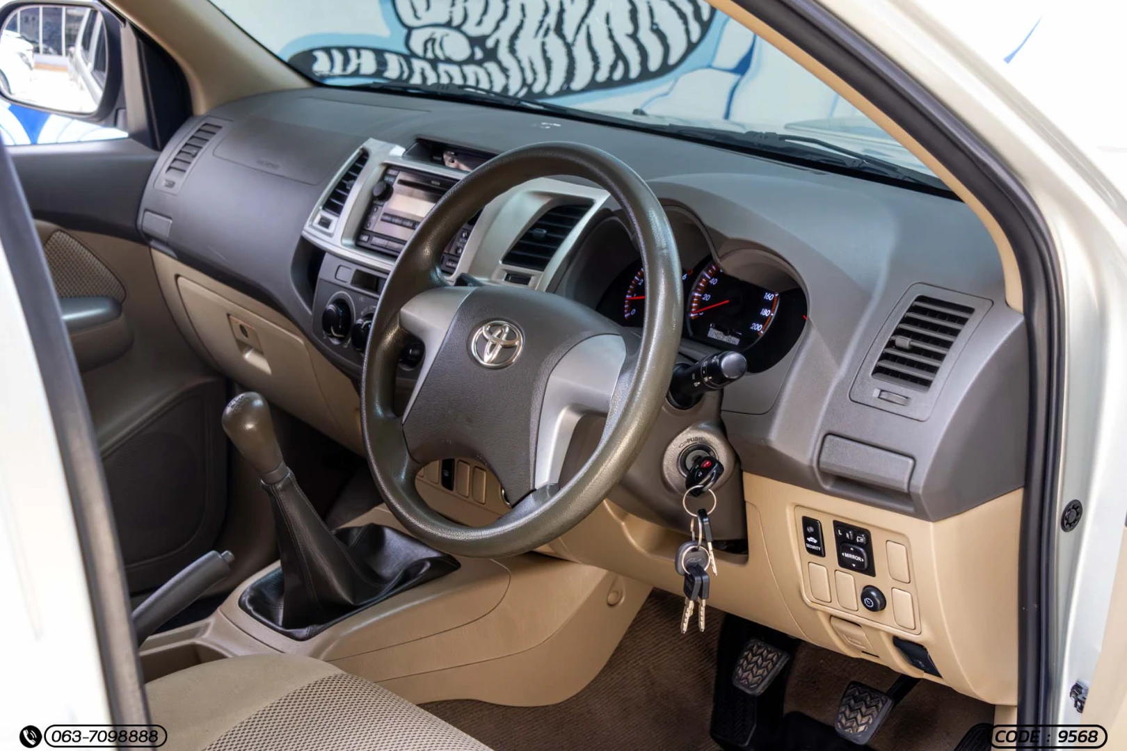 Toyota HILUX VIGO CHAMP DOUBLE CAB 2.5 E VNT - ภาพย่อที่ 13