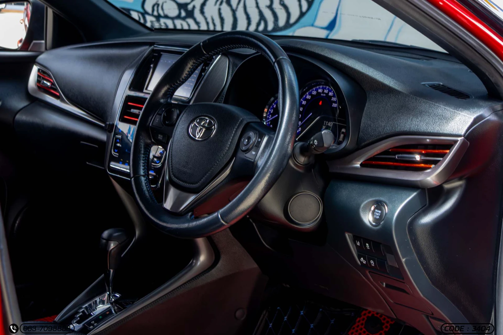 Toyota YARIS 1.2 SPORT PREMIUM (BLACK ROOF) (MY20) - ภาพย่อที่ 13