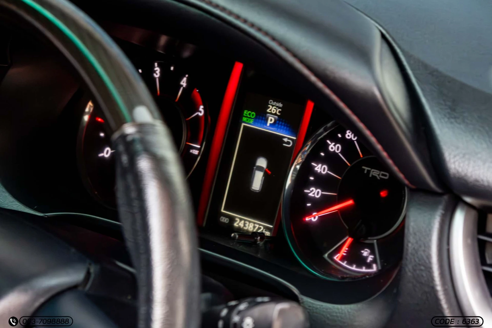 Toyota FORTUNER 2.8 V TRD SPORTIVO 4WD (MY15) (MNC) - ภาพย่อที่ 27