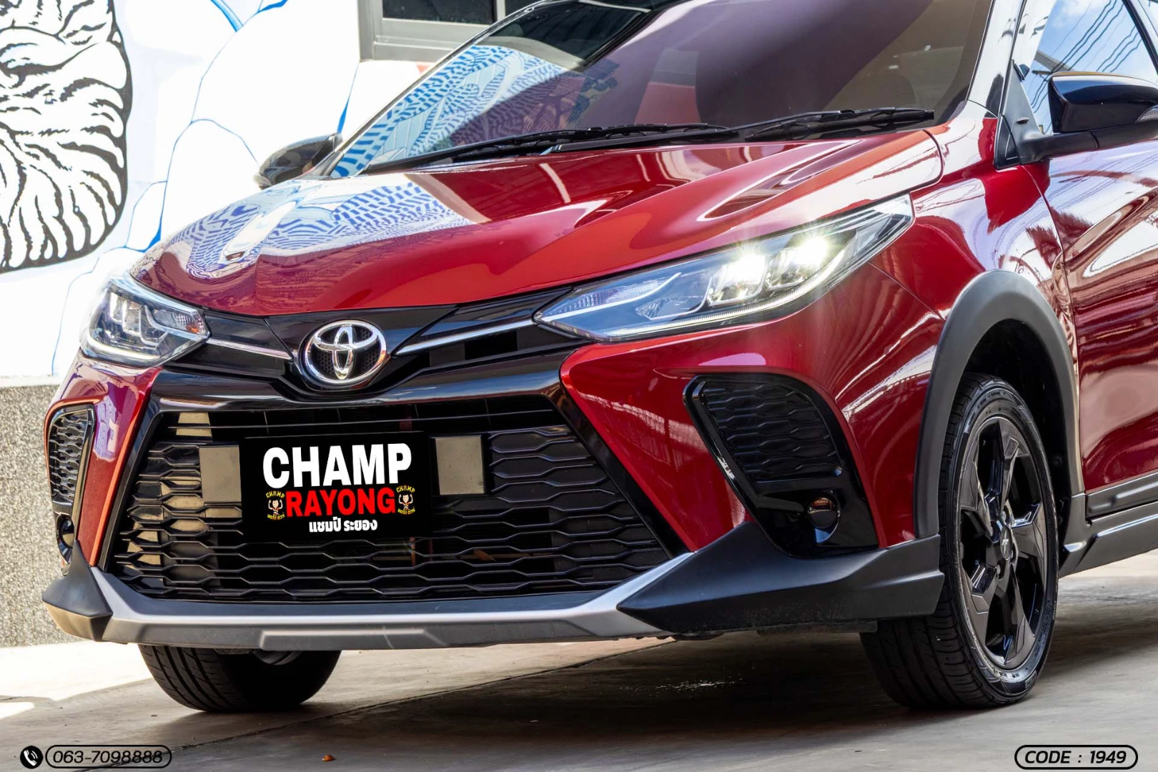 Toyota YARIS 1.2 SPORT PREMIUM X (BLACK ROOF) X-URBAN (MY20) (MNC) - ภาพย่อที่ 3